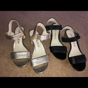 Set of 2 Anne Klein Strappy Sandals